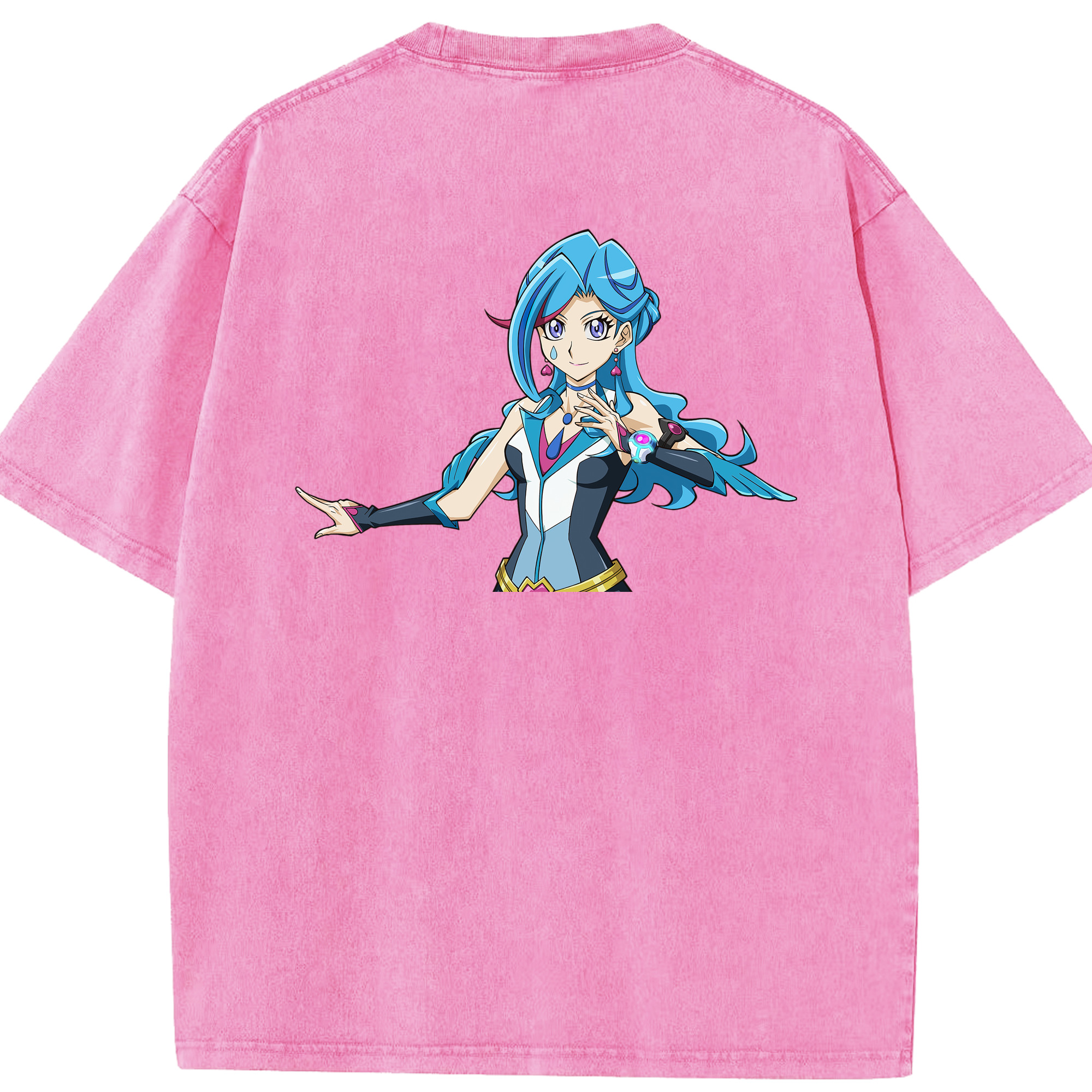 （画像用） 遊☆戯☆王 Yu-Gi-Oh! 綿100% ヴィンテージ風 半袖Tシャツ（背面プリント）